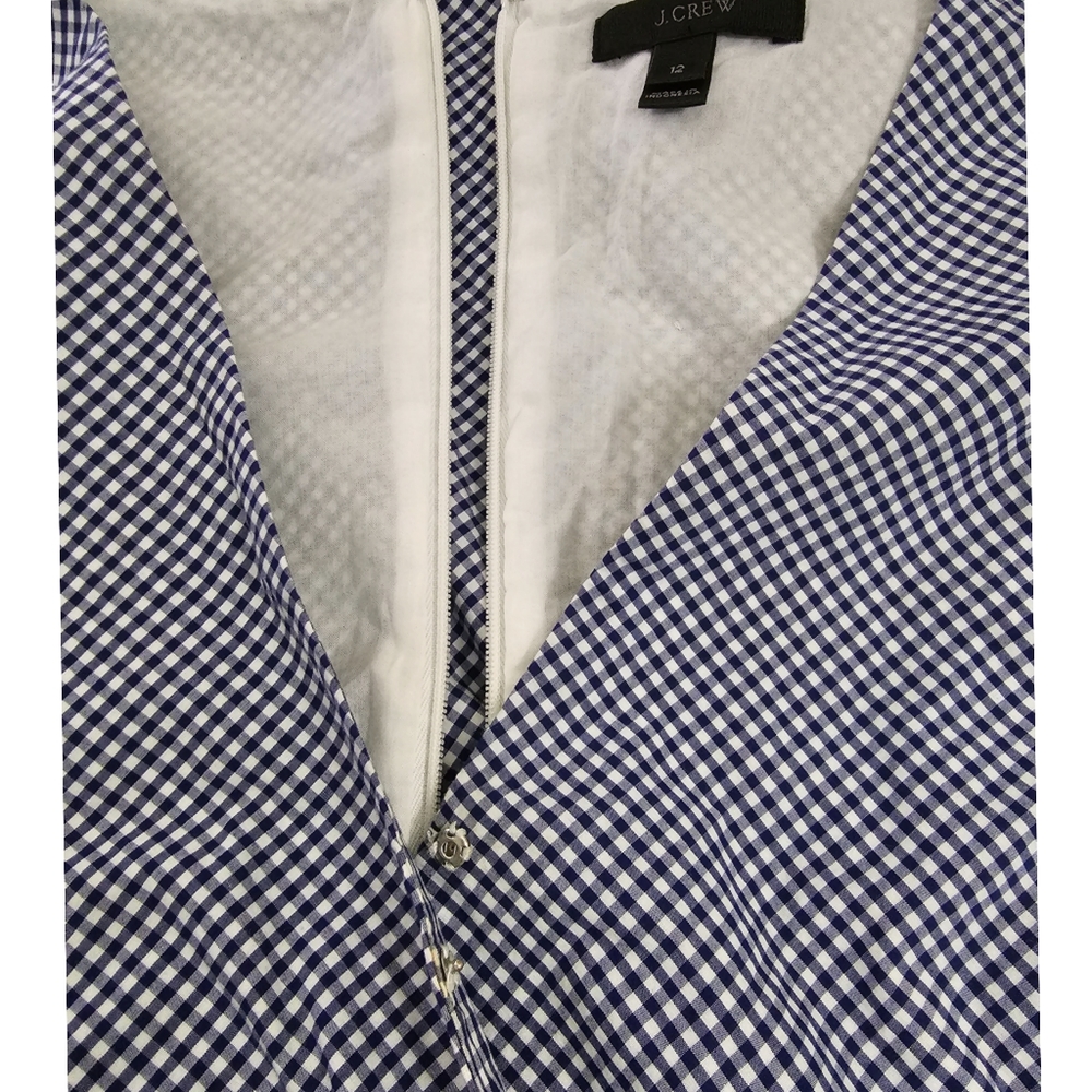 J. Crew Gingham Dress - Picture 4 of 9
